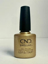 CND Shellac Gel Polish Gold Hardware 0.25oz