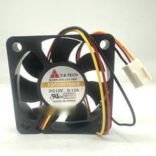 New Y.S.TECH FD125010MB DC 12V 0.12A 3 wire cooling fan QW