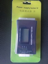 Power Supply Tester - Easy To Read Power Voltage - NEW