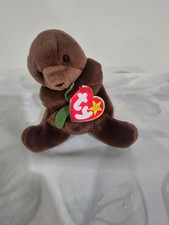 Ty Beanie Baby Babies Seaweed The Otter With Tags Style - 4080