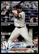 2018 Topps Holiday Miguel Andujar Rookie New York Yankees #HMW14