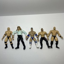 WWE WWF Jakks Pacific Wrestling Figures Some 90’s Most Y2K Lot of 5 The Rock