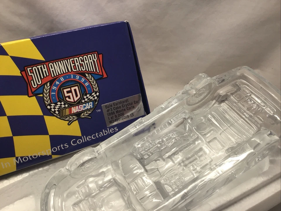 Crystal Collectible Action 1:24 Scale Die Cast Car Dale Earnhardt #3 Coke Car - Image 3 of 4