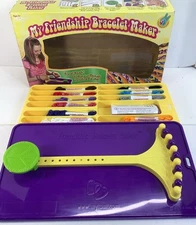 My Friendship Bracelet Maker Includes Pre Cut Threads Tie Dye