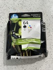HP 64 Pack Black Tri Color Ink Exp MAR/2027 Damaged Box