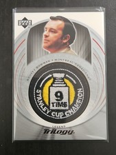 03-04 Trilogy Crest Of Honor Patch Variant Scotty Bowman 9 Time Cup Champion