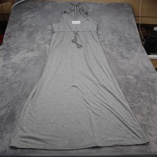 Mix & Co Dress Womens Large Gray Lightweight Sleeveless Casual Maxi Sleeveless