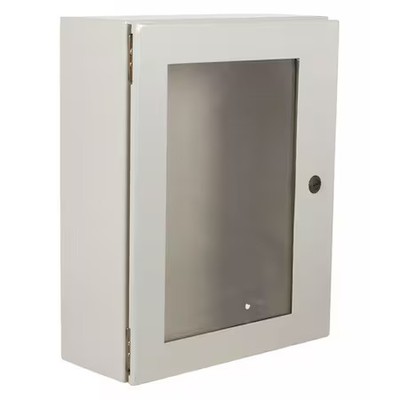 Wiegmann N412242410wc 1/4 Turn Latch Electrical Enclosures, 24 In H, 10 In D,