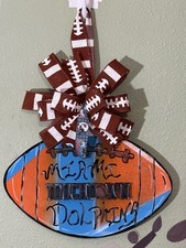 Handmade Miami Dolphins Wooden Sign! NFL Football