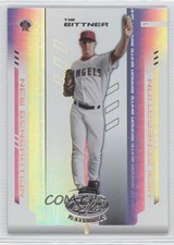 2004 Leaf Certified Materials New Generation White Mirror 97/100 Tim Bittner 0b5