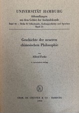 Geschichte der neueren chinesischen Philosoph...