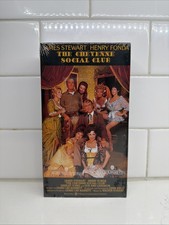 The Cheyenne Social Club (VHS, 1994) Henry Fonda Jimmy Stewart - NEW SEALED!!!!