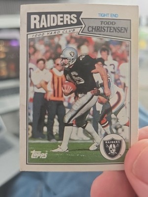 1987 Topps - 1000 yd. Club Todd Christensen #13