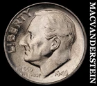 1946-D Roosevelt Dime- Silver- Choice Gem Brilliant Uncirculated Luster #J1885