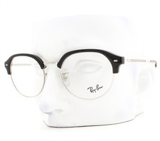 Ray-Ban Eyeglasses RB 7229 2000 Unisex Glasses Black Silver 53mm Display No Case