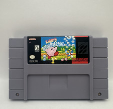 Kirby's Avalanche Nintendo SNES MINTY Game Cartridge