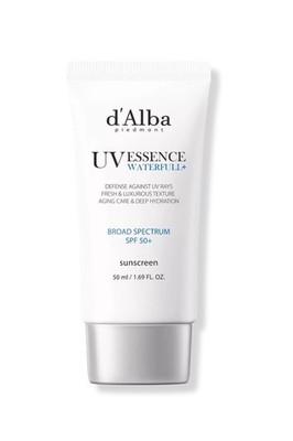 D'Alba UV Essence Waterfull Sunscreen Cream SPF 50 50ml Sealed And New