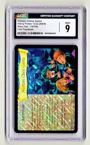 CGC GRADED 2001 HARRY POTTER TCG BASE & QUIDDITCH CUP CARDS WITH FREE SHIPPING! - Picture 2 of 15
