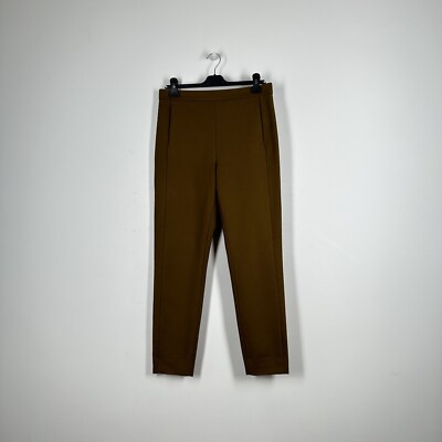 パンツ everyone wool adjustable trousers BROWN Mid Brown Wide Leg Straight Pants in Pure Wool | SUITSUPPLY