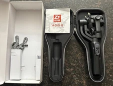 Zhiyun-Tech Smooth-Q Smartphone Gimbal (Black) With A Case