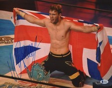 Will Ospreay Signed 11x14 Photo BAS COA New Japan Pro Wrestling Rev ROH Picture