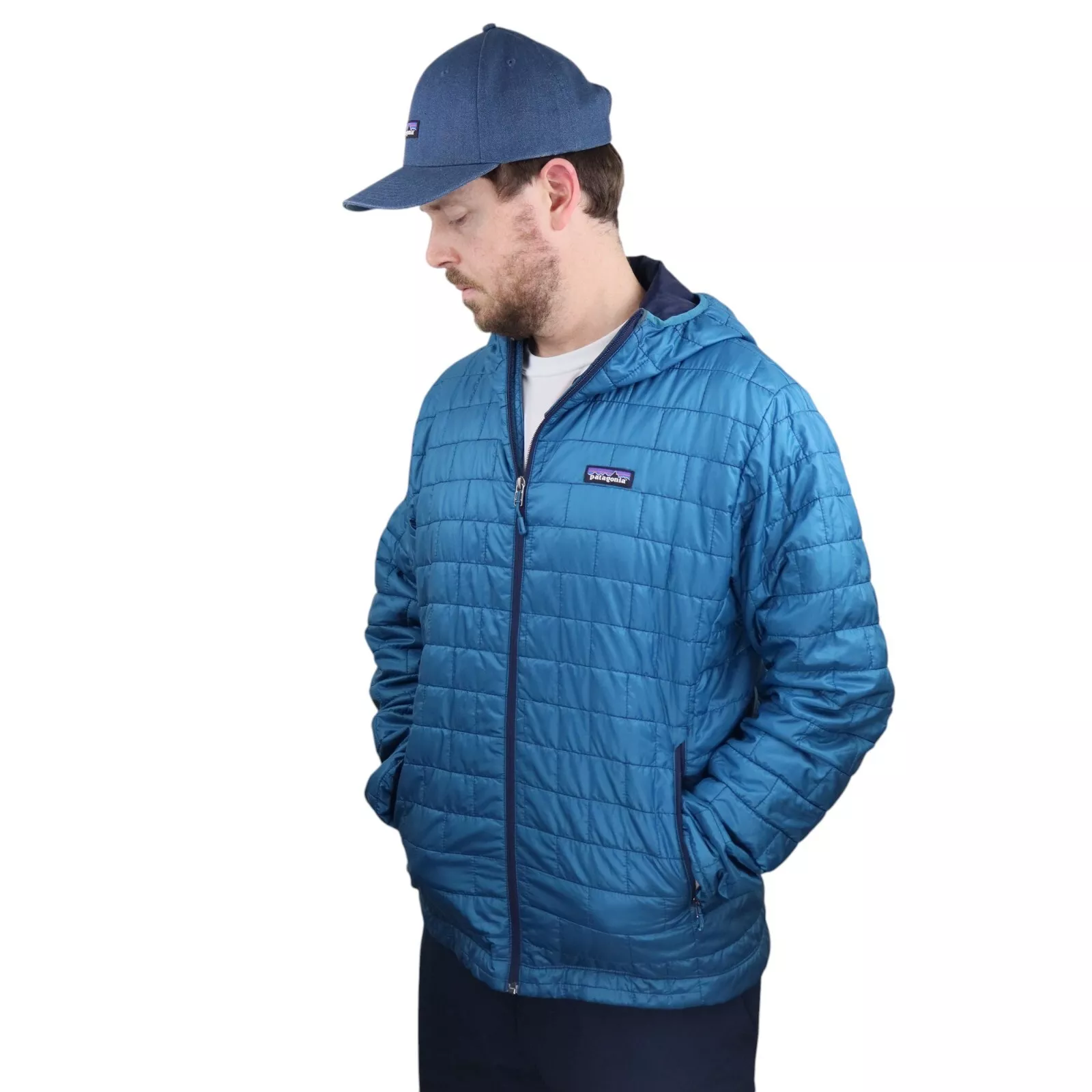 patagonia nano puff full zip insulated quilted coat jacket