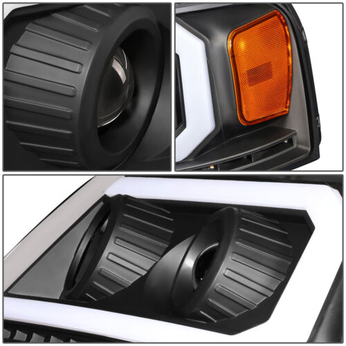 FOR 2004-2008 FORD F150 MARK LT LED DRL SEQUENTIAL SIGNAL PROJECTOR HEADLIGHTS - Picture 7 of 12