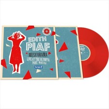 (LP) Edith Piaf - Musicorama: Live At The Olympia Paris, Mars 1958 (Red Vinyl)