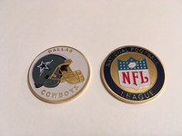 Nfl Dallas Cowboys Sport American Football Collectible Challenge Coin Nfl Dallas Cowboys Sport American Football Collectible Challenge Coin