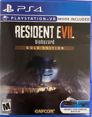 Resident Evil 7: Biohazard Gold Edition PS4 Brand New Game (2017 Survival)
