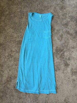 old navy sleeveless t shirt dress Old Navy Womens Size XS Long T-Shirt Dress Sleeveless V-Neck Hi-Lo Hem