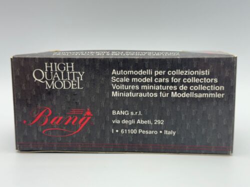 Bang Models #8034 Ferrari 355 Road Spider, Yellow 1:43, NIB - Picture 3 of 15