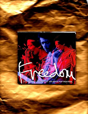 Freedom Jimi Hendrix Atlanta Pop Concert (2) CD NEW Band of Gypsys BW Ac