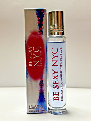 BE SEXY NYC  Pour Femme EDP 15ml/0.5 fl.oz ~Rollerball (Pocket Perfume)