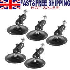 Wall Mount Universal Surround Sound Satellite Speaker Brackets 360° for Camera