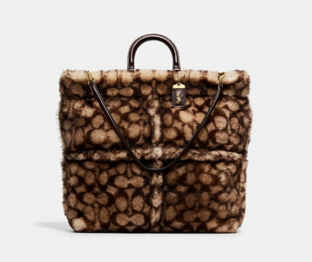COACHシグネチャートートC6162 Coach Rogue Tote Signature Shearling Style C6162 NWT | eBay