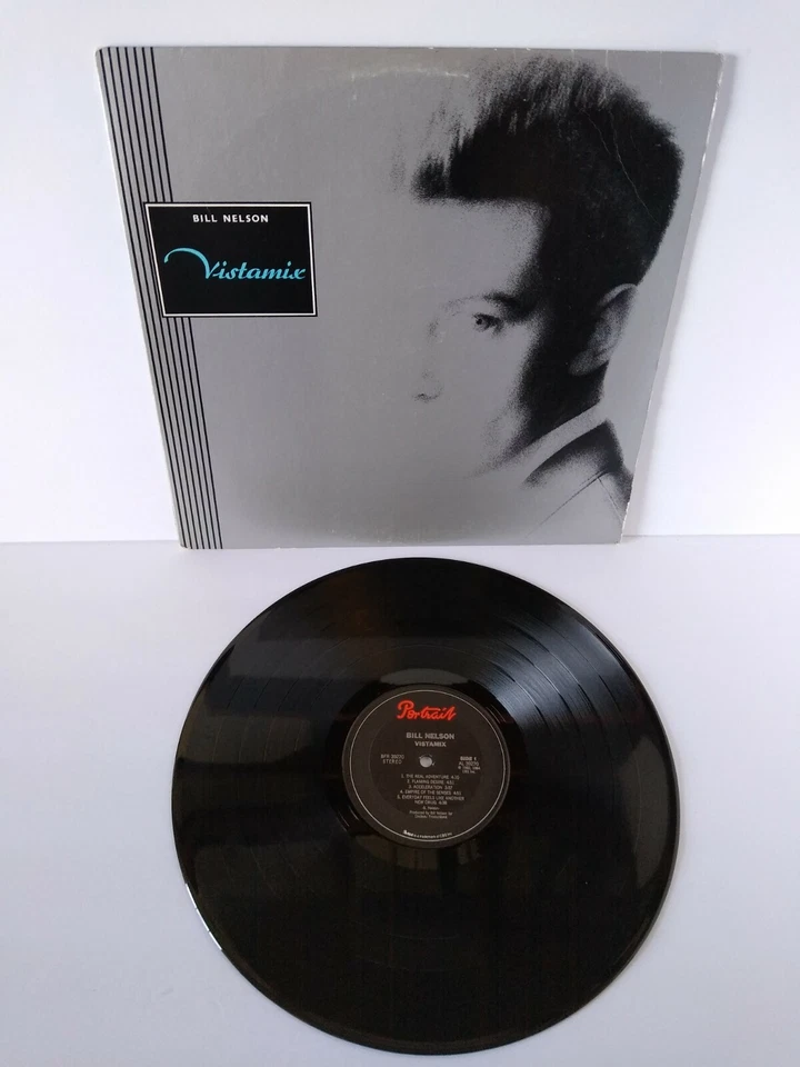 Bill Nelson Vistamix Vinyl LP Record New Wave SynthPop Electronic Flaming Desire Foto 2 de 4