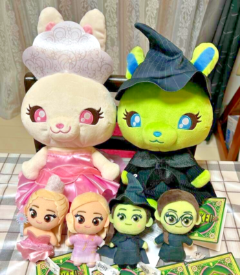 Wicked witch Plush Mascot Elphaba Glinda ANIMAL COORDY Set of 6