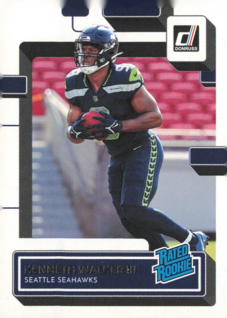 2022 Donruss #318 Kenneth Walker III
