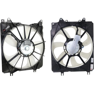 Radiator and A/C Condenser Cooling Fan Set For 2017-2022 Honda CR-V Single Fan