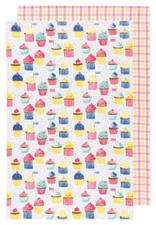 Now Designs, Cupcakes Tea Towel, Set of 2, New with Tags, Free Shipping