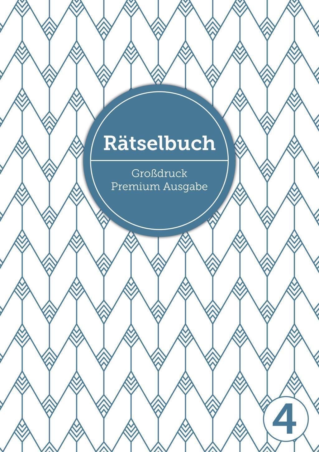 Thumbnail - Deluxe Rätselbuch Band 4. Xl Rätselbuch In Premium Ausgabe Für Ältere
