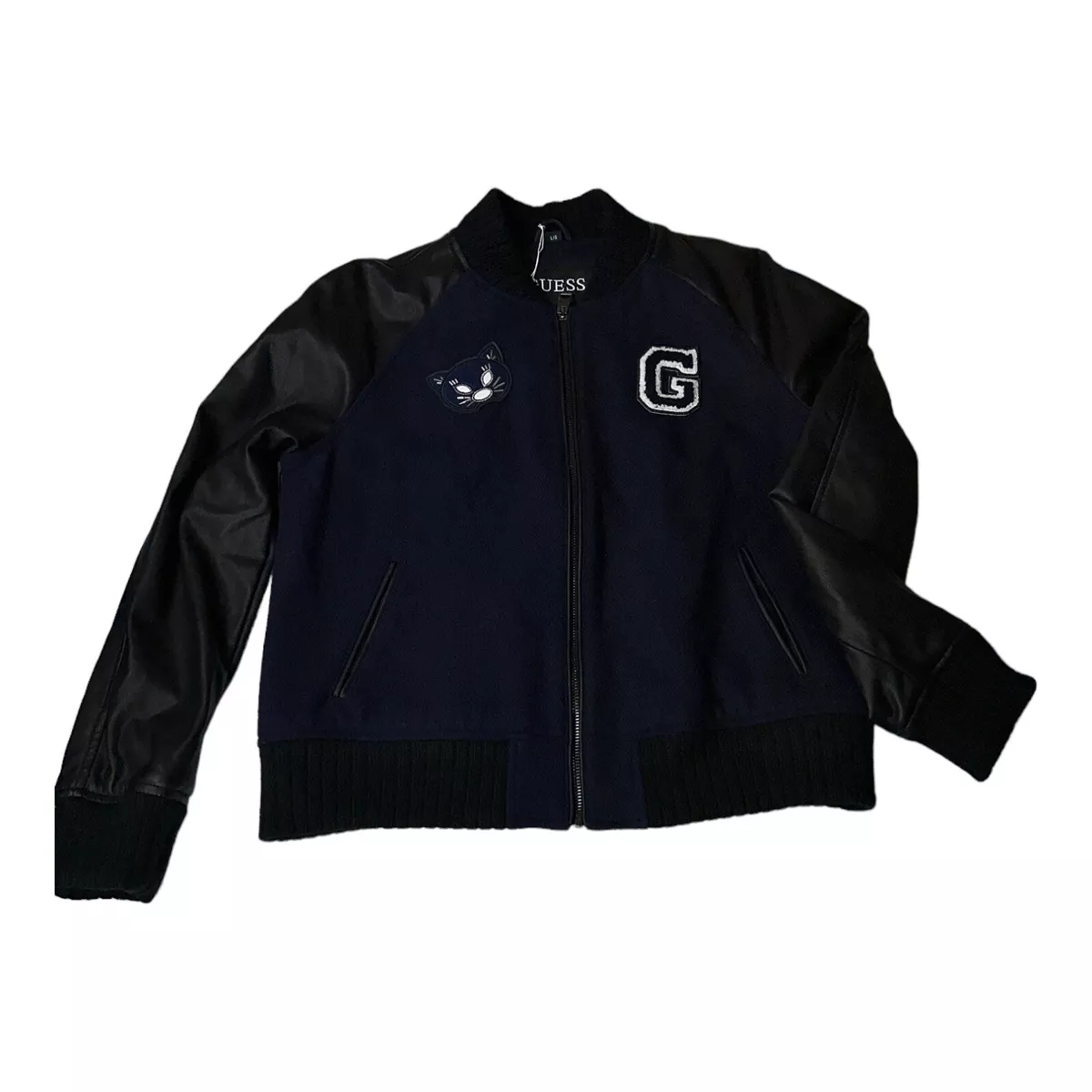Varsity jacket guess cheap