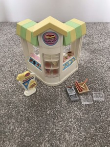sylvanian families waffle crepe house