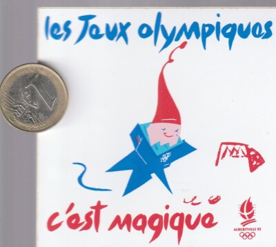 JTsport2. JO. ALBERTVILLE 92 Olympics. C'est magique