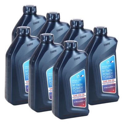 7 Liter ORIGINAL BMW 0W-30 M Twin Power Turbo LongLife 12FE Motoröl 83215A1C740