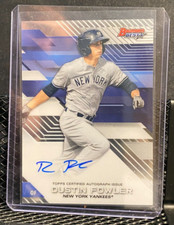 Dustin Fowler 2017 Bowman's Best Prospect Auto - Yankees 