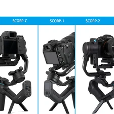 SCORP-C / SCORP-1 / SCORP-2 3-Axis Gimbal Stabilizer For DSLR Camera Mirrorless