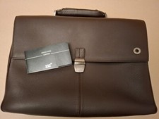 Borsa Cartella in pelle a uno scomparto Montblanc cod 104657