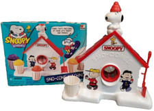 Snoopy And Friends Sno-Cone Machine, 1999 Peanuts Hasbro Original Box 28805